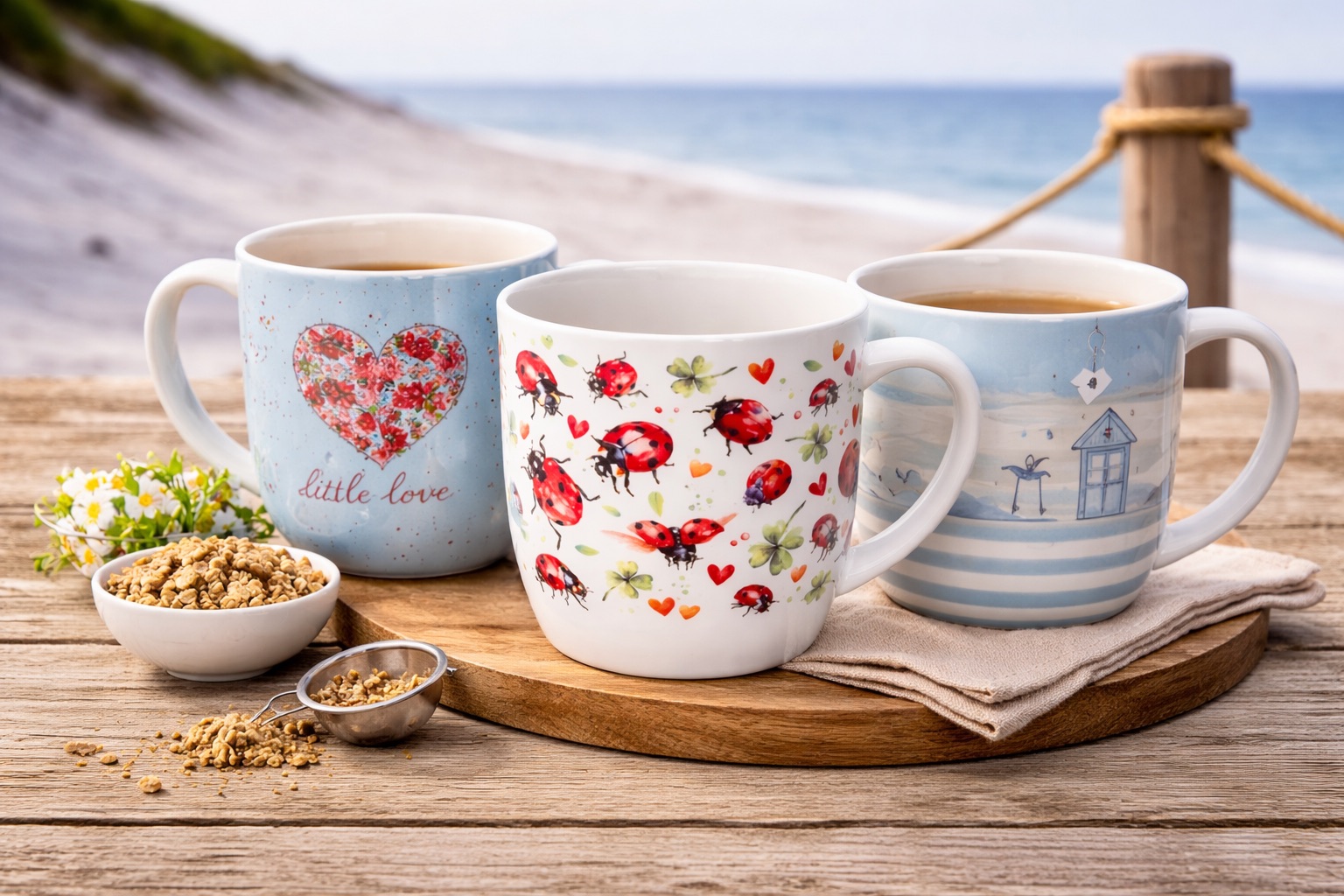Jumbo-Becher und große Tassen mit 700 ml