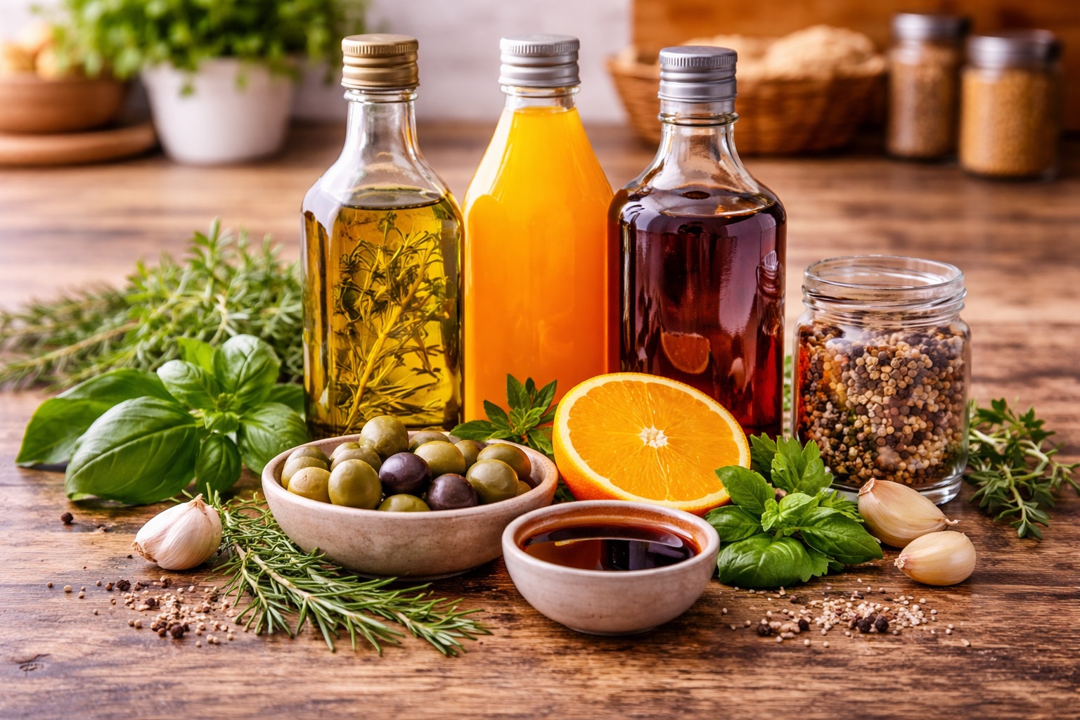 Essig, Öl & Säfte