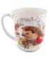 Preview: Becher 400 ml Igel & Apfel