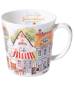 Preview: Becher 500 ml Sommerhäuschen