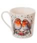 Preview: Becher 400 ml Rotkehlchenliebe