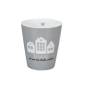 Preview: Becher ZU HAUSE IST WO DIE  Grey