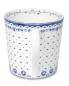 Preview: Becher 400 ml Nordisch Blau Mia aus Fine Bone China