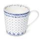Preview: Becher 400 ml Nordisch Blau Mia aus Fine Bone China
