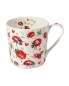 Preview: Becher 400 ml Marienkäferflug mit Marienkäfern, Herzen und Blüten
