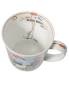 Preview: Becher 500 ml Meerblick Fahrrad aus Fine Bone China mit maritimem Fahrradmotiv