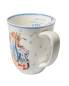 Preview: Becher 400 ml Ab ans Meer aus Fine Bone China mit maritimem Motiv