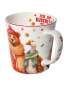 Preview: Winterbecher Gemütliche Gesellen 500 ml aus Fine Bone China