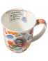 Preview: Becher Maschenglück 400 ml mit Strick- und Wollmotiven