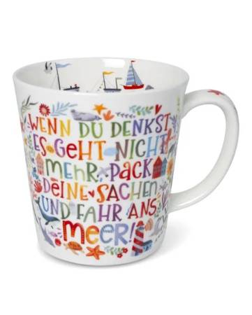 Becher 500 ml Buntes Meer