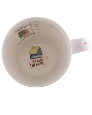 Preview: Becher 500 ml Bücherwurm