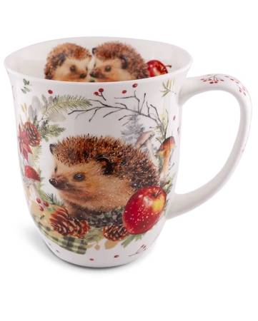 Becher 400 ml Igel & Apfel