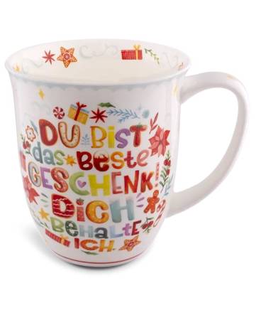 Becher 500 ml Lebkuchenhaus/ Bunte Weihnacht