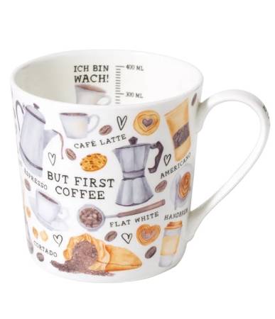 Becher 400 ml Coffee Lover
