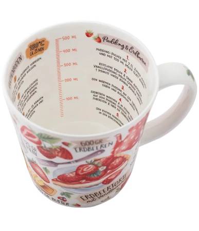 Becher 500 ml Erdbeerkuchen