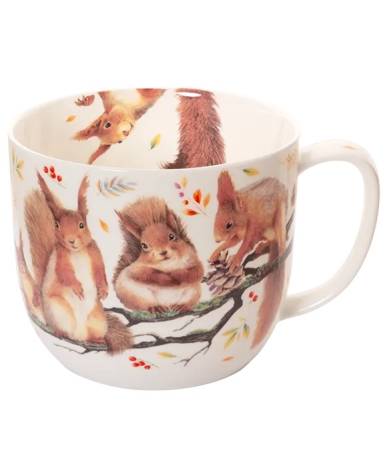 Becher 700 ml Eichhörnchenbande
