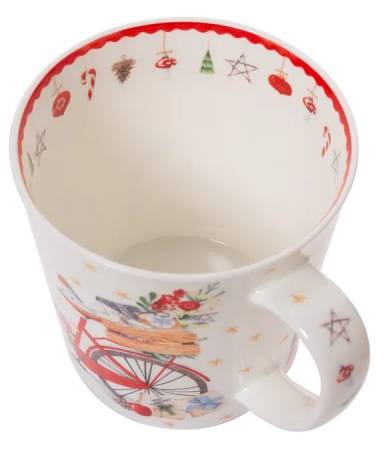 Becher 500 ml Winterfahrrad