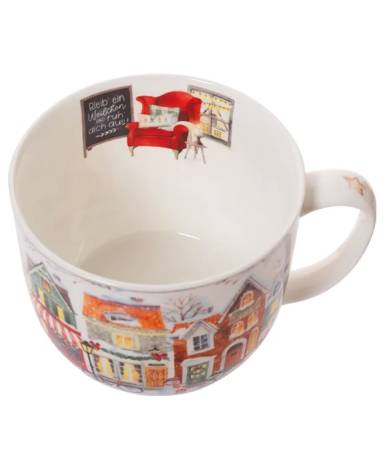 Becher 700 ml Winterstädtchen
