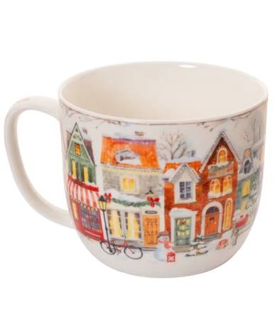 Becher 700 ml Winterstädtchen