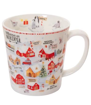 Becher 500 ml Grüße vom Nordpol