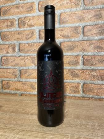 Klingon Bloodwine – Der rote Kriegstrunk der Krieger 750 ml