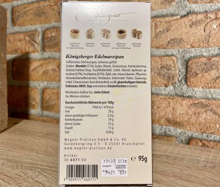 Preview: Königsberger Edelmarzipan - geflämmt 95g