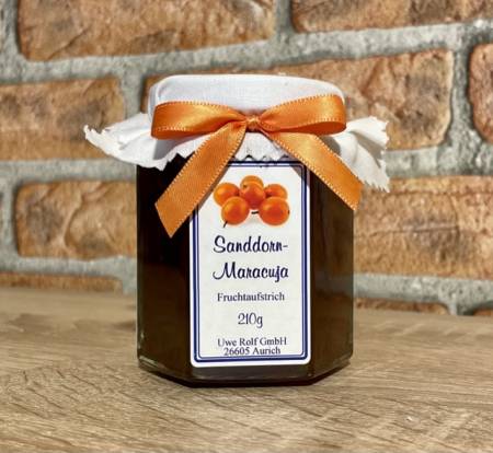 Sanddorn - Maracuja Fruchtaufstrich 210g