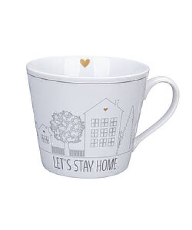 Tasse Happy Cup Let`s stay Home