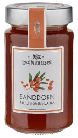 Sanddorn Fruchtgelee Extra mit feinherbem Geschmack