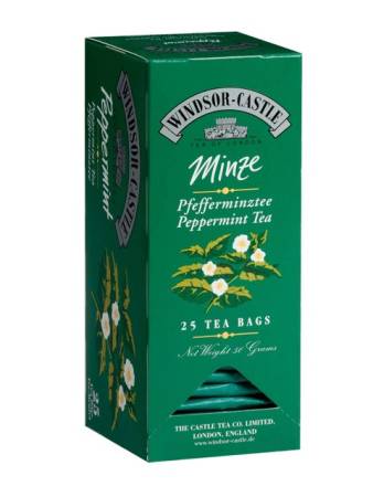Windsor-Castle Pfefferminztee 25 Beutel in grüner Packung