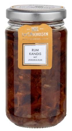 Brauner Rumkandis mit Jamaika-Rum