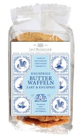 Delfter Butterwaffeln von L.W.C. Michelsen in dekorativer Verpackung