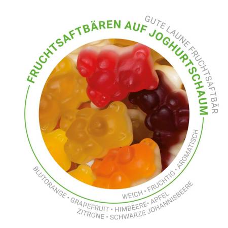Preview: Fruchtsaftbären auf Joghurtschaum 150g