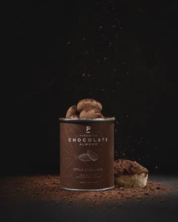 Preview: P-Stash Mandel Dunkle Schokolade und Tiramisu 60 g