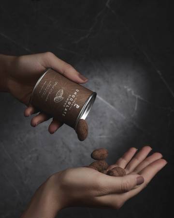 Preview: P-Stash Mandel Dunkle Schokolade und Tiramisu 60 g