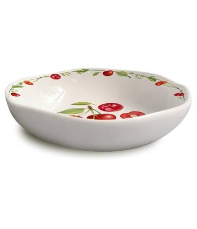 Preview: Schälchen 11,5 cm Sommerlaune Kirsche aus Fine Bone China