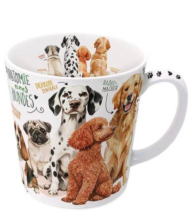 Becher 500 ml Hundebande
