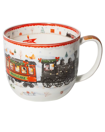 Jumbo-Winterbecher Winter-Express 700 ml aus Fine Bone China