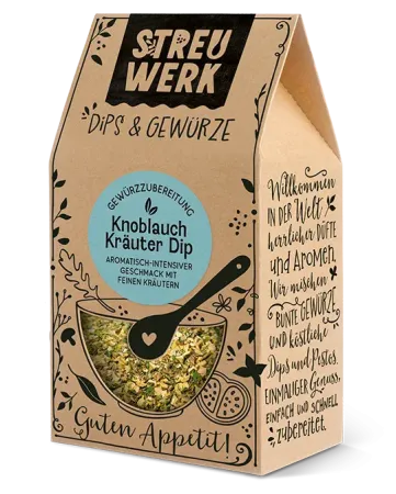 Knoblauch-Kräuter-Dip Gewürzmischung 100 g