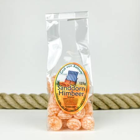 Sanddorn Himbeer Bonbons  125 g