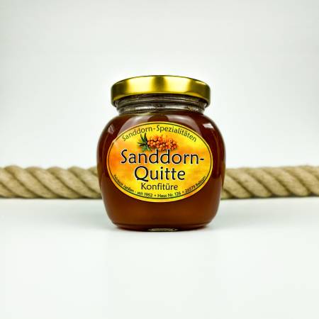 Sanddorn-Quitte Konfitüre 225 g