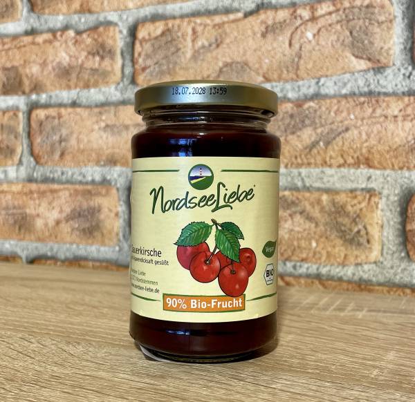 NL Bio Fruchtaufstrich Sauerkirsch 250g DE-ÖKO-006