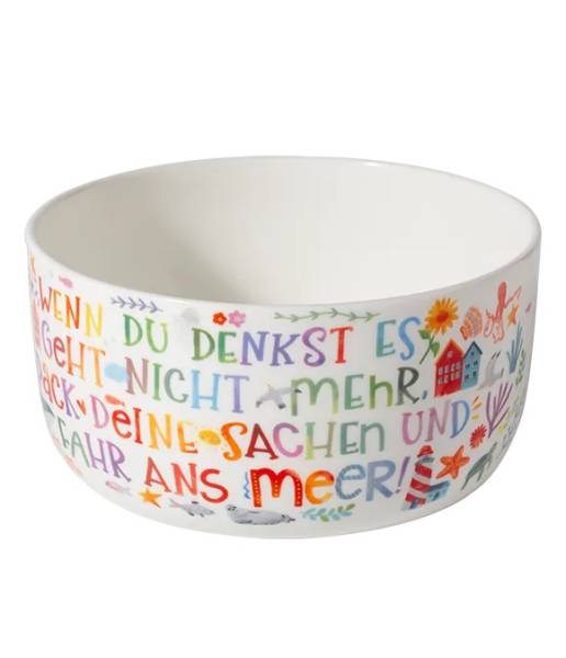 Schale 700 ml Buntes Meer