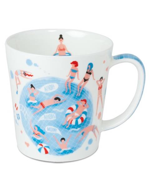 Tasse Schwimmer