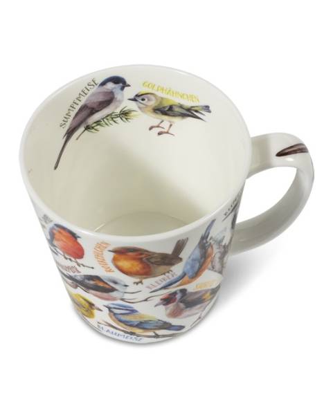 Becher 500 ml Wintervögel