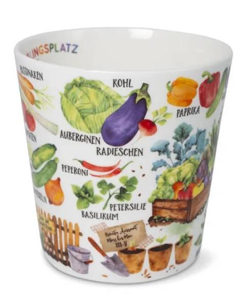 Becher 500 ml Gemüsegarten