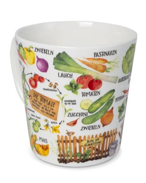 Becher 500 ml Gemüsegarten