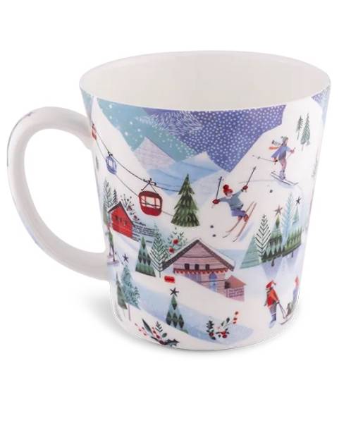 Becher 500 ml Ski & Berge