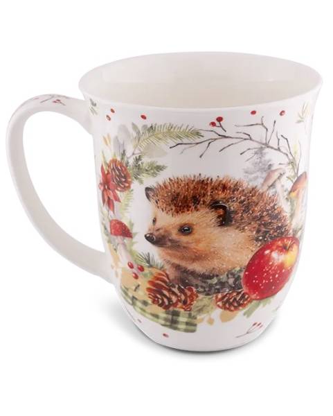 Becher 400 ml Igel & Apfel