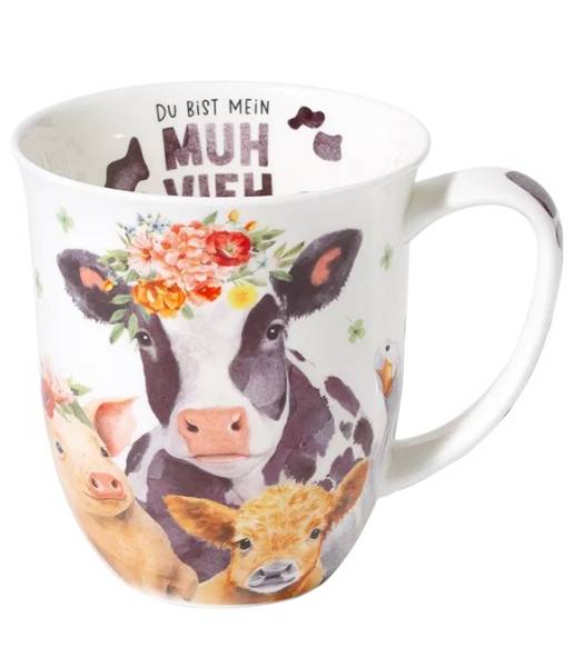 Becher 400 ml Kuh & Friends